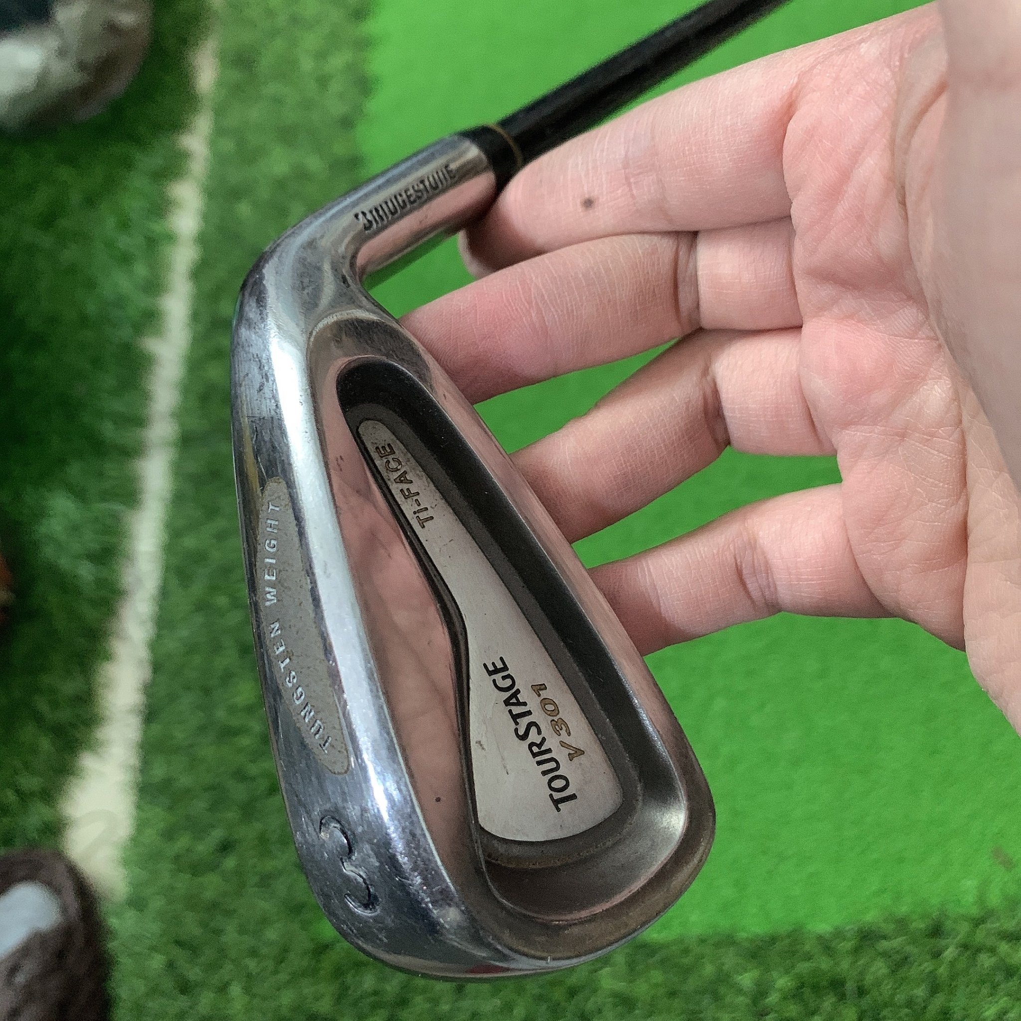 Gậy Golf Iron sắt 3 TourStage V301 Nam Cán Graphite Flex S - Gậy Golf Cũ