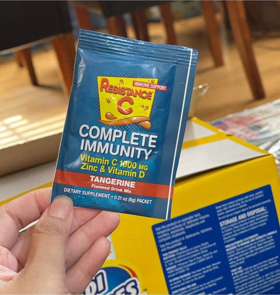 Bột hòa tan Resistance C Complete Immunity 70 gói