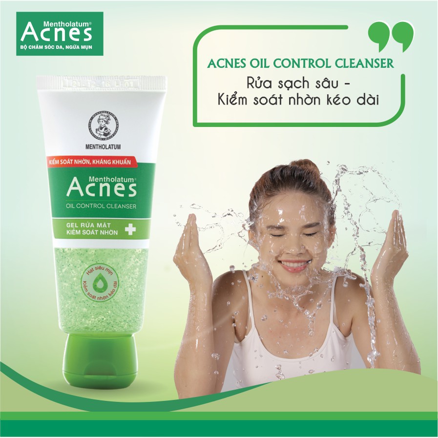 SỮA RỬA MẶT ACNES KIỂM SOÁT NHỜN TUÝP 100G