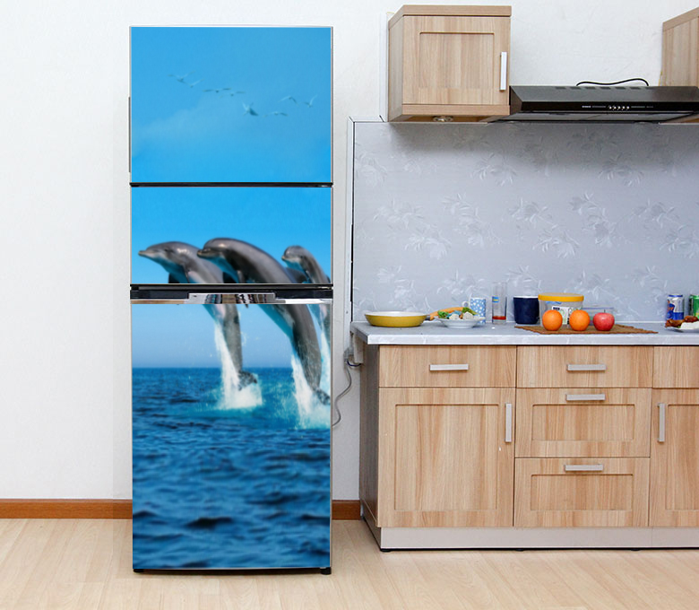 [HCM]Decal dán tủ lạnh