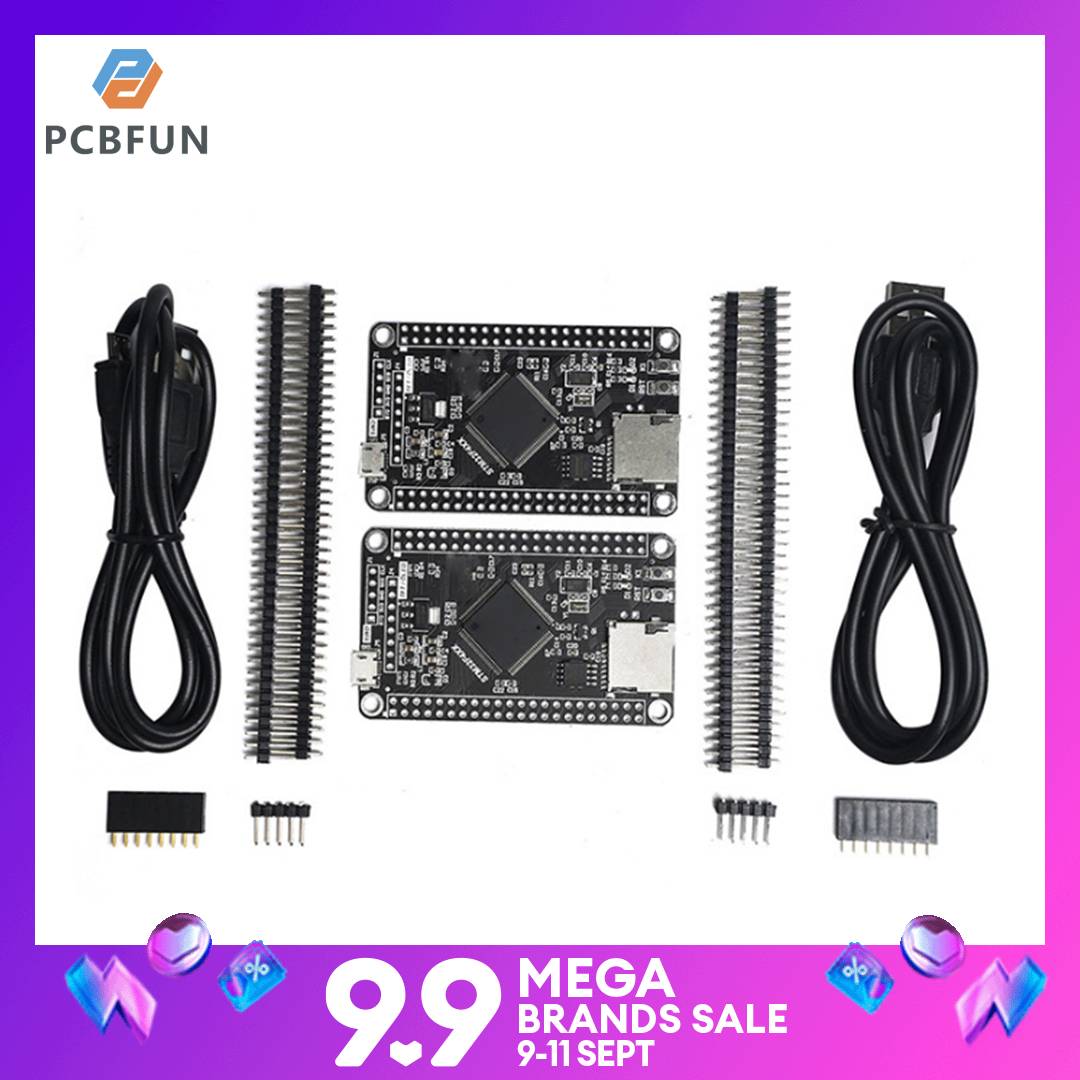 pcbfun STM32F407VET6 STM32 System Core Board STM32F407 Development Board F407 Single Chip Learning Board