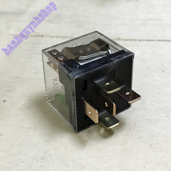 Rơ Le 5 Chân 24V 100A Nhựa Trong