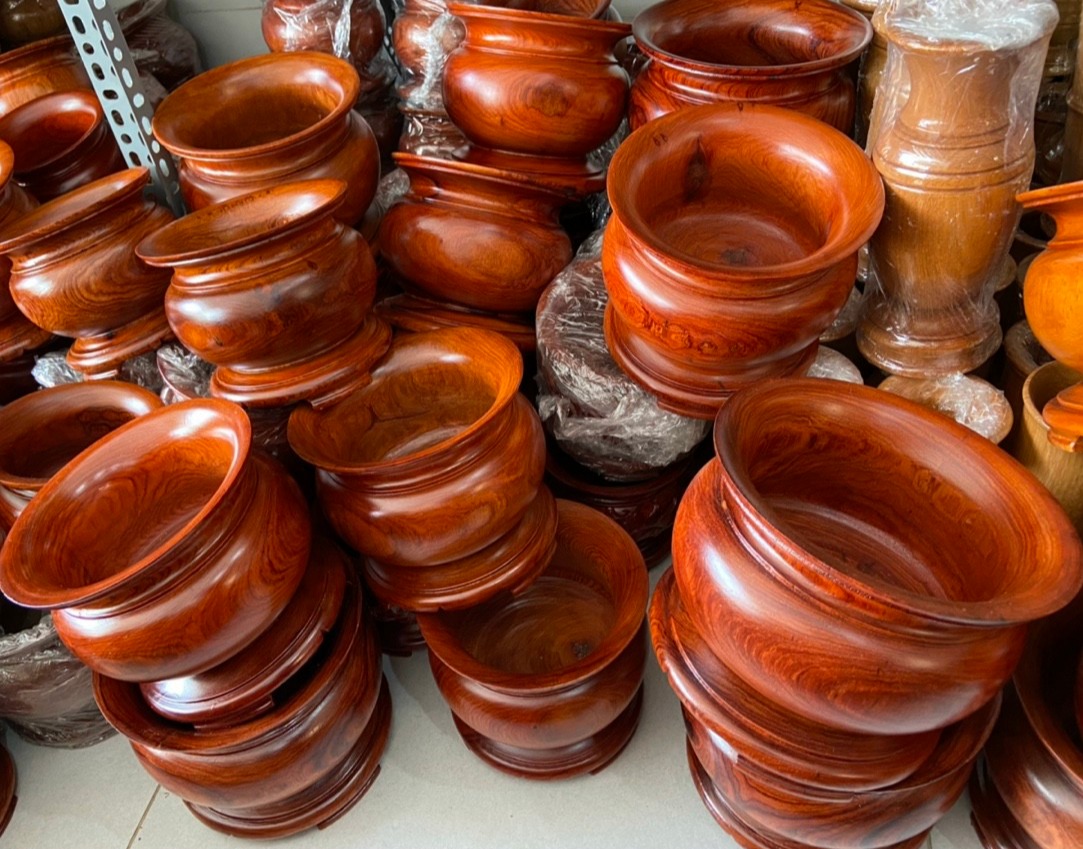 Incense Bowl, High-Quality Solid Wood Incense Burner