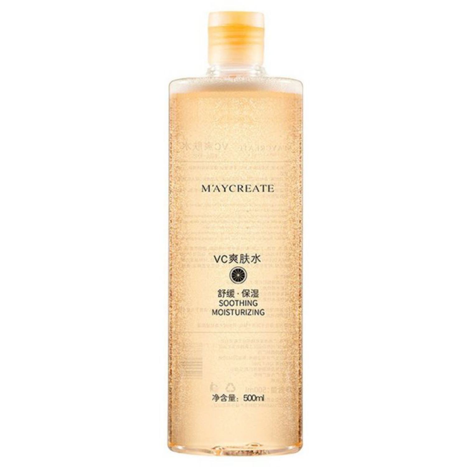 Nước Hoa Hồng Toner MAYCREATE 509ml Nắp Vàng