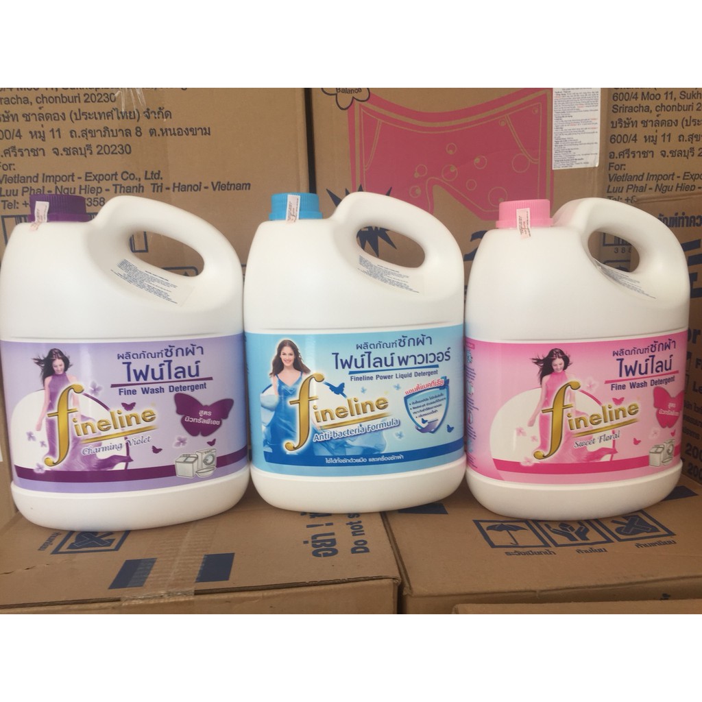 Nước giặt xả Fineline Thái 3000ml