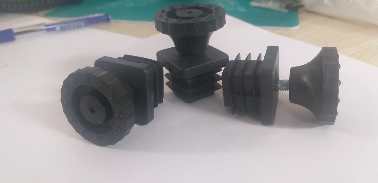 Chân tăng chỉnh sắt hộp 25x25