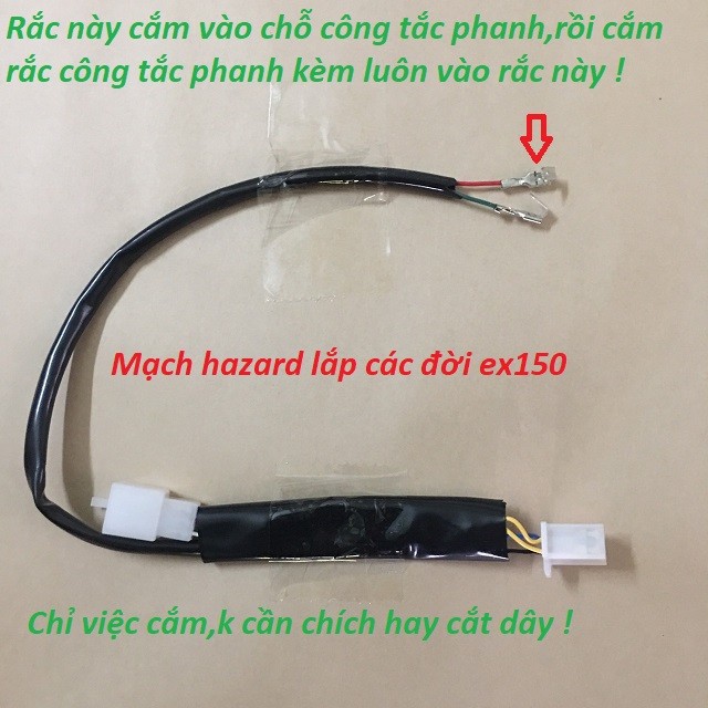 MẠCH HAZZA XINHAN GẮN XE EX150 2015-2020