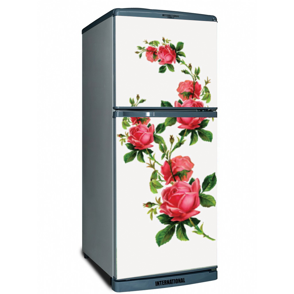 [HCM]DECAL TRANG TRI DAN TỦ LẠNH HOA HỒNG