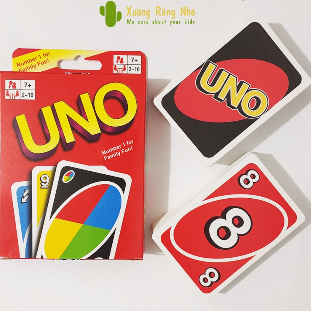 Bộ bài board game uno 108 lá - bộ bài uno cơ bản 108 chơi cùng hội bạn bè
