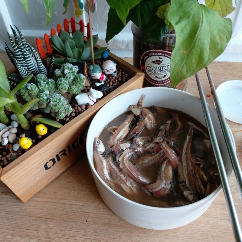 Mắm cá cơm mắm nêm 500gr (nguyên chất chưa gia vị) - Mắm Cô Linh