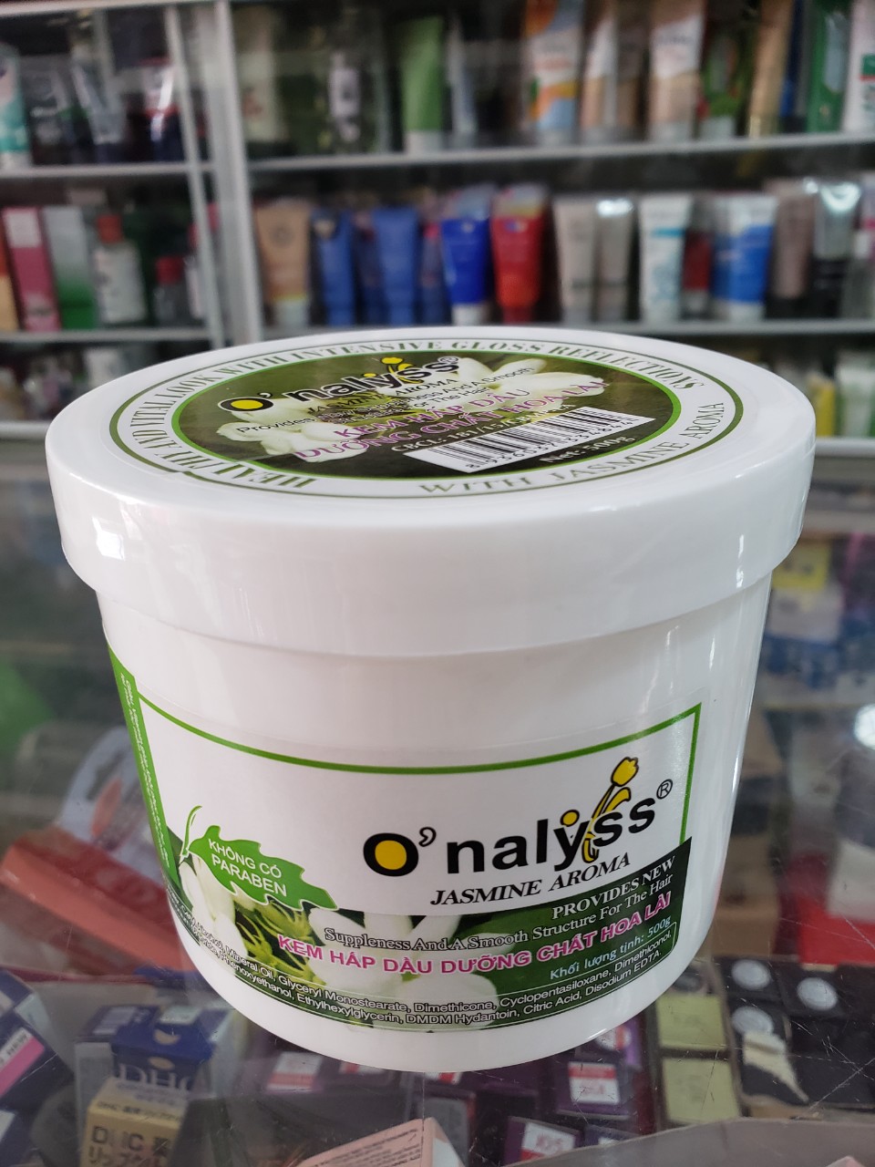 [HCM]Kem hấp dầu dưỡng chất hoa lài Onalyss 500g