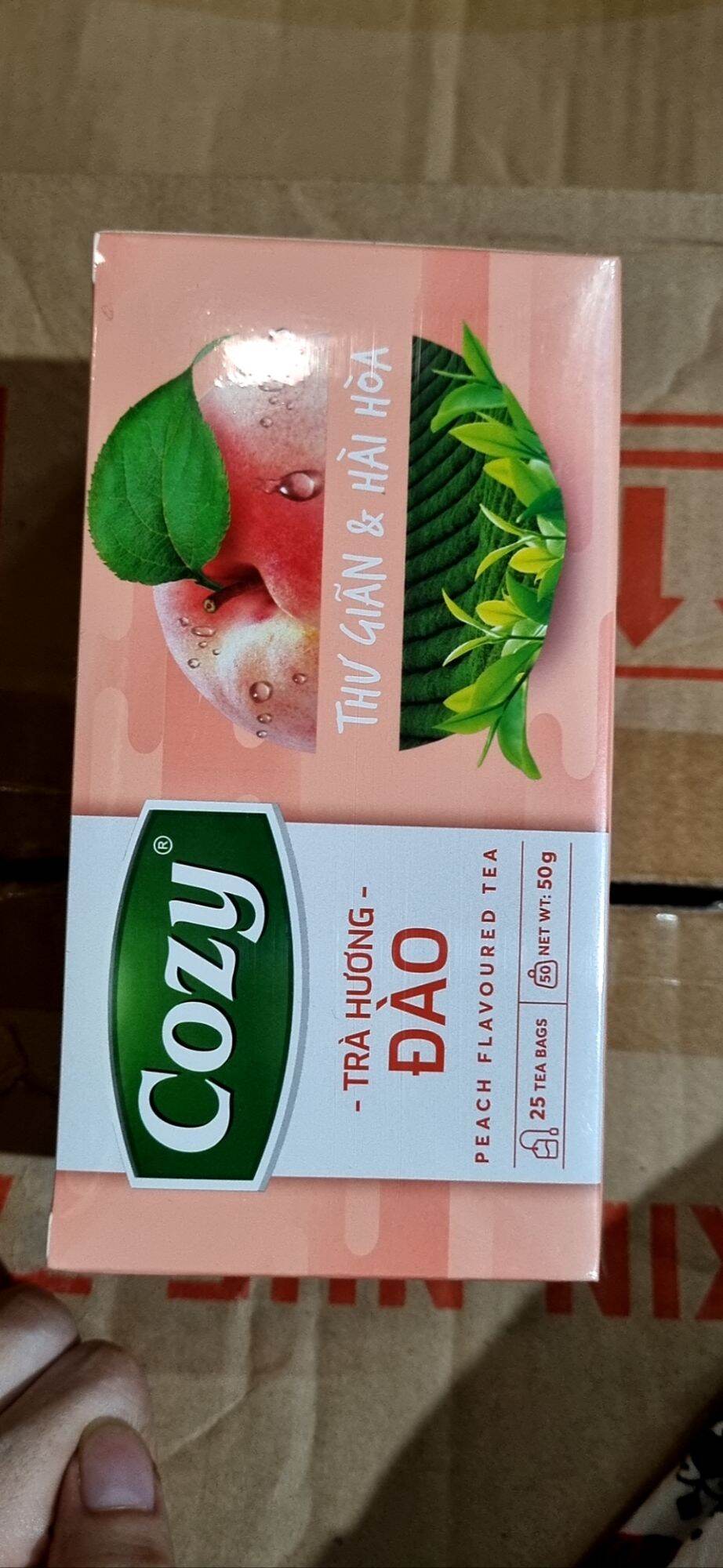 Trà Đào Cozy túi lọc 50gr