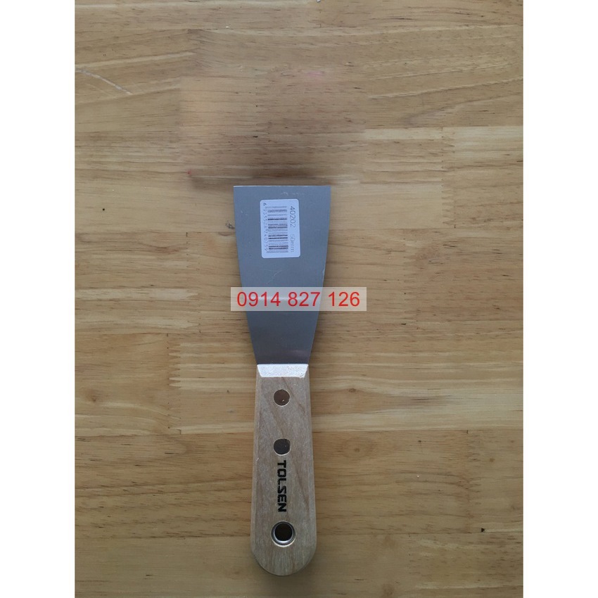 Sủi cán gỗ tolsen đủ các cỡ từ 35-50-75-100mm model 40201-40202-40204-40205, thép không gỉ, bh 12 tháng crv