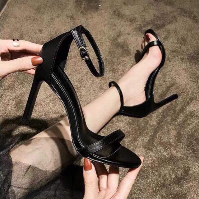 giày cao gót 9 phân ngọc trinh quai mãnh