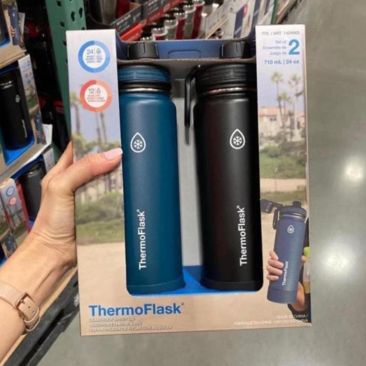 Bình giữ nhiệt Thermoflk ♥️ set bình giữ nhiệt