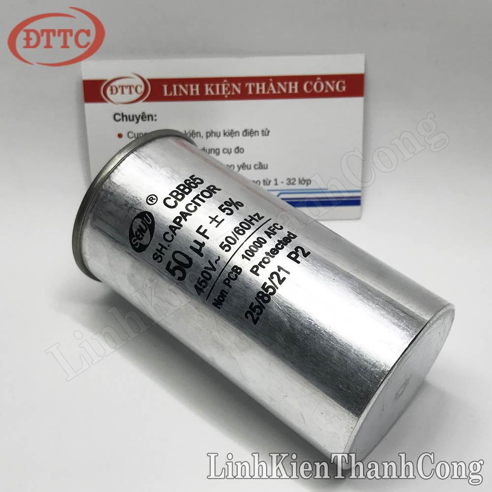 Tụ CBB65 50uF 450VAC