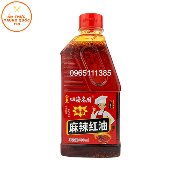 Dầu Ớt Vừng Cay Tê 400ml