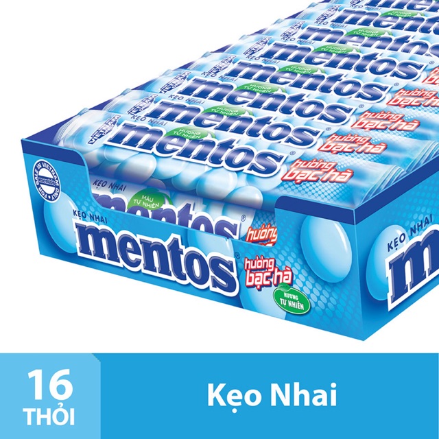 [HCM]Kẹo Mentos Bạc Hà 378g