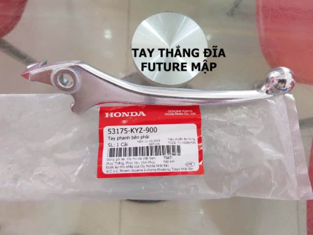 Tay thắng đĩa trước xe FUTURE Mập, Led, WAVE 125 zin honda