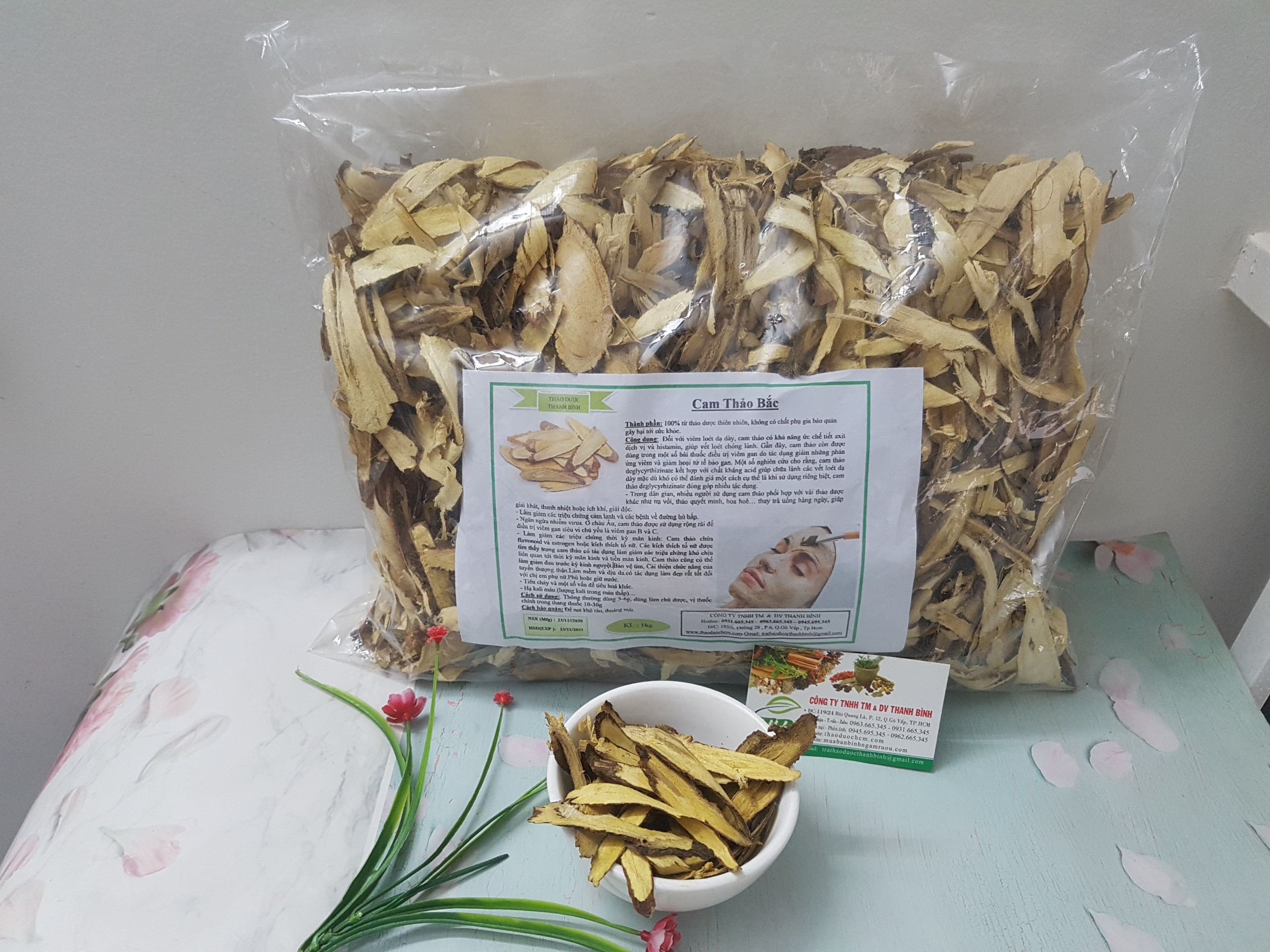 Cam Thảo Bắc 100G - Hàng Loại 1