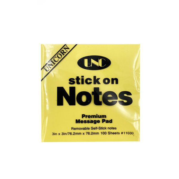 Giấy note unc nhiều kích thước - 100 tờ
