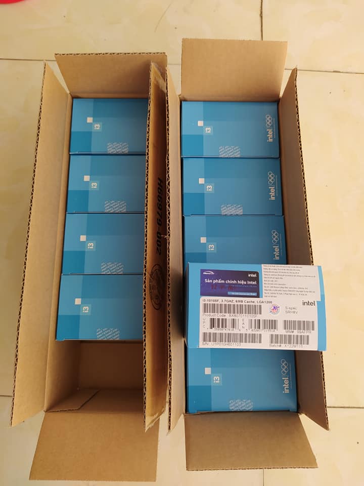 Cpu I3 10105F New Full Box Bảo Hành 3 Năm