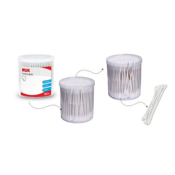 Tăm bông cotton sơ sinh NUK