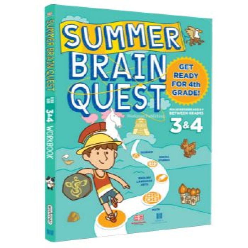 Sách Summer Brain Quest 3&4 ( 8 - 9 Tuổi ) - Nhà Sách Á Châu Books