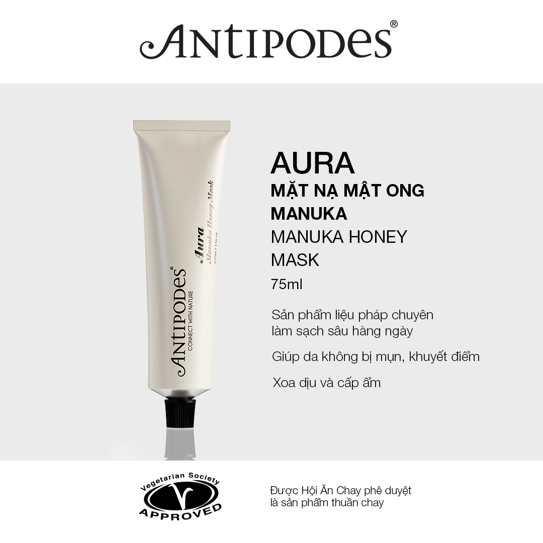 Mặt Nạ Dưỡng Da Antipodes Aura Manuka Honey Mask 75ml