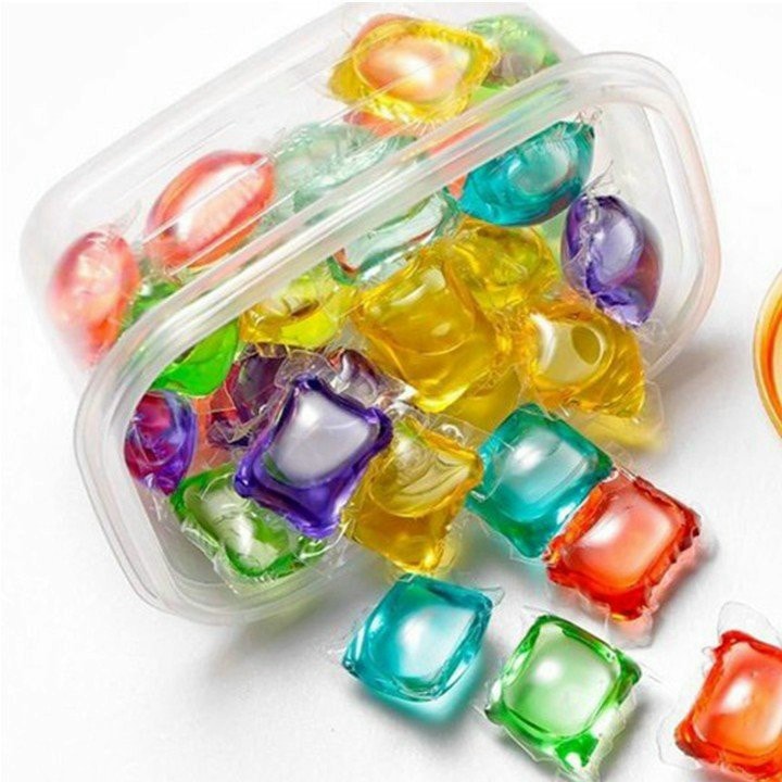 hộp 30 viên giặt xả thái lan