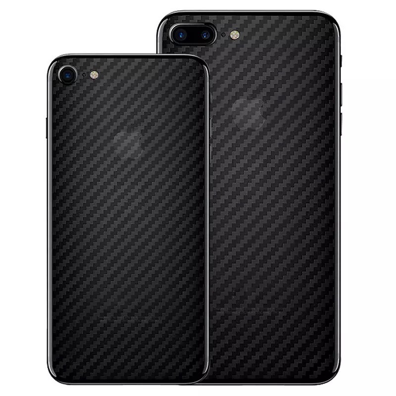 Miếng Dán Carbon 3D Mặt Lưng Chống Vân Tay Các Màu dành cho iphone 5/5s/6/6s/6plus/6splus/7/7plus