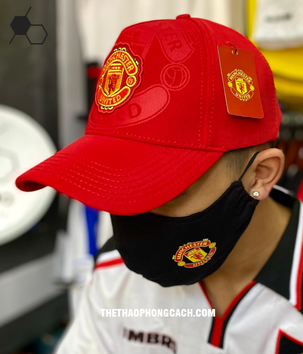 MŨ NÓN LƯỠI TRAI BÓNG ĐÁ CLB MANCHESTER UNITED