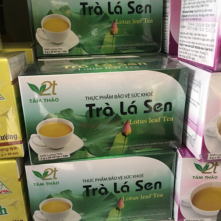 Trà lá sen TÂM THẢO 20 túi lọc