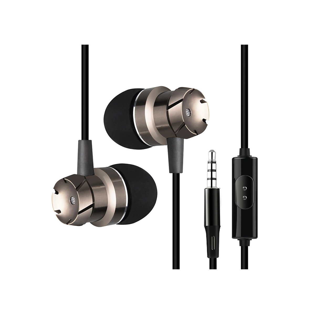 [HCM]Tai nghe SM26 supper pass dây tròn có nút chống tiếng ồn jack cắm 3.5mm dài 120cm