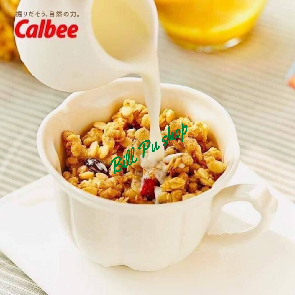 Ngũ Cốc Trái Cây Calbee Đỏ 800G - Nhật Bản