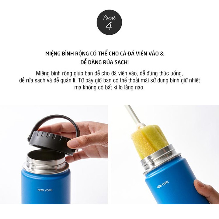 Bình Giữ Nhiệt Lock&Lock RigaTumbler (897ml) - LHC4160