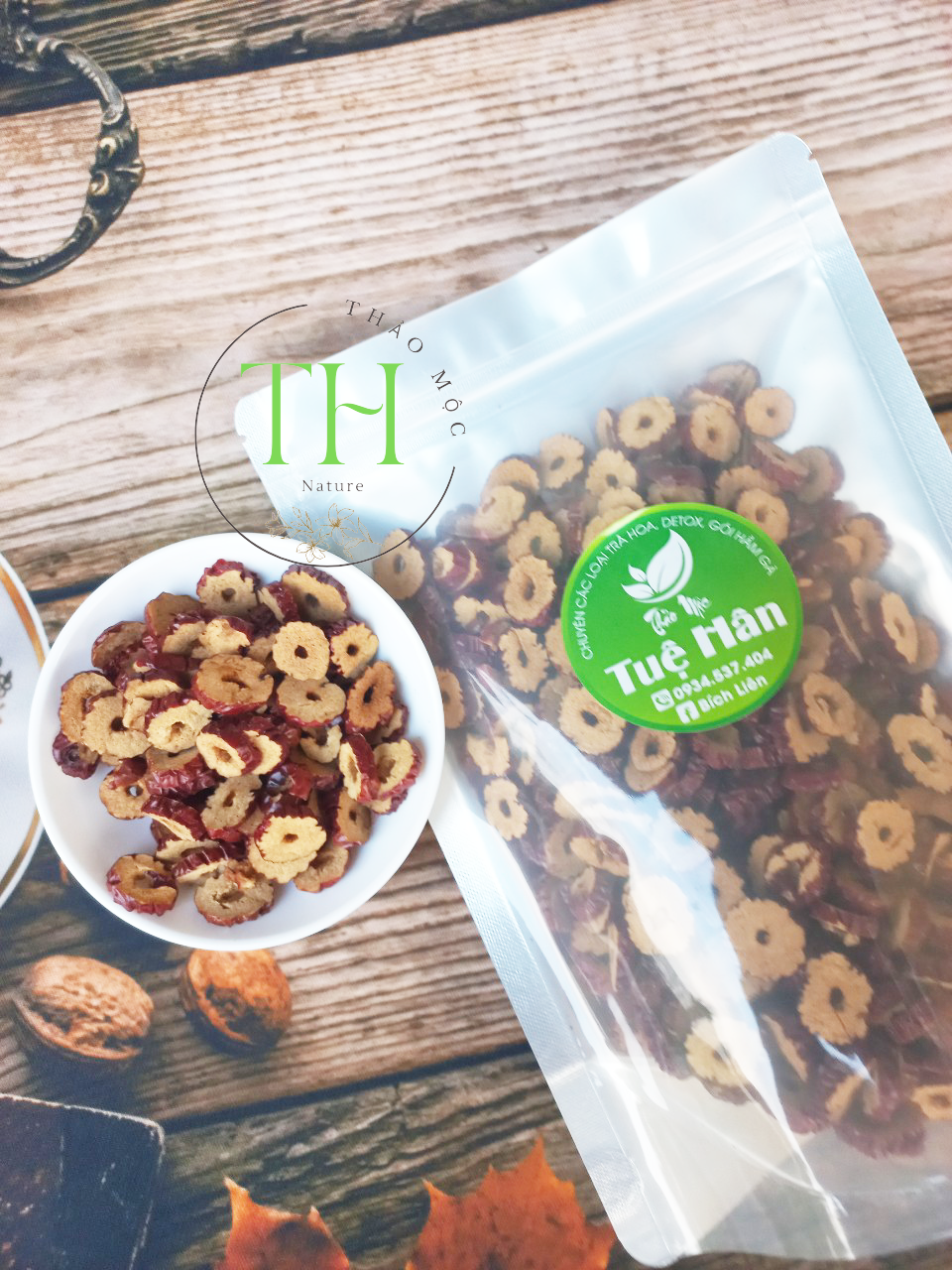 [HÀNG LOẠI 1] TÁO ĐỎ CẮT LÁT sấy khô giòn 100g đỏ, đều, đẹp, chính hãng