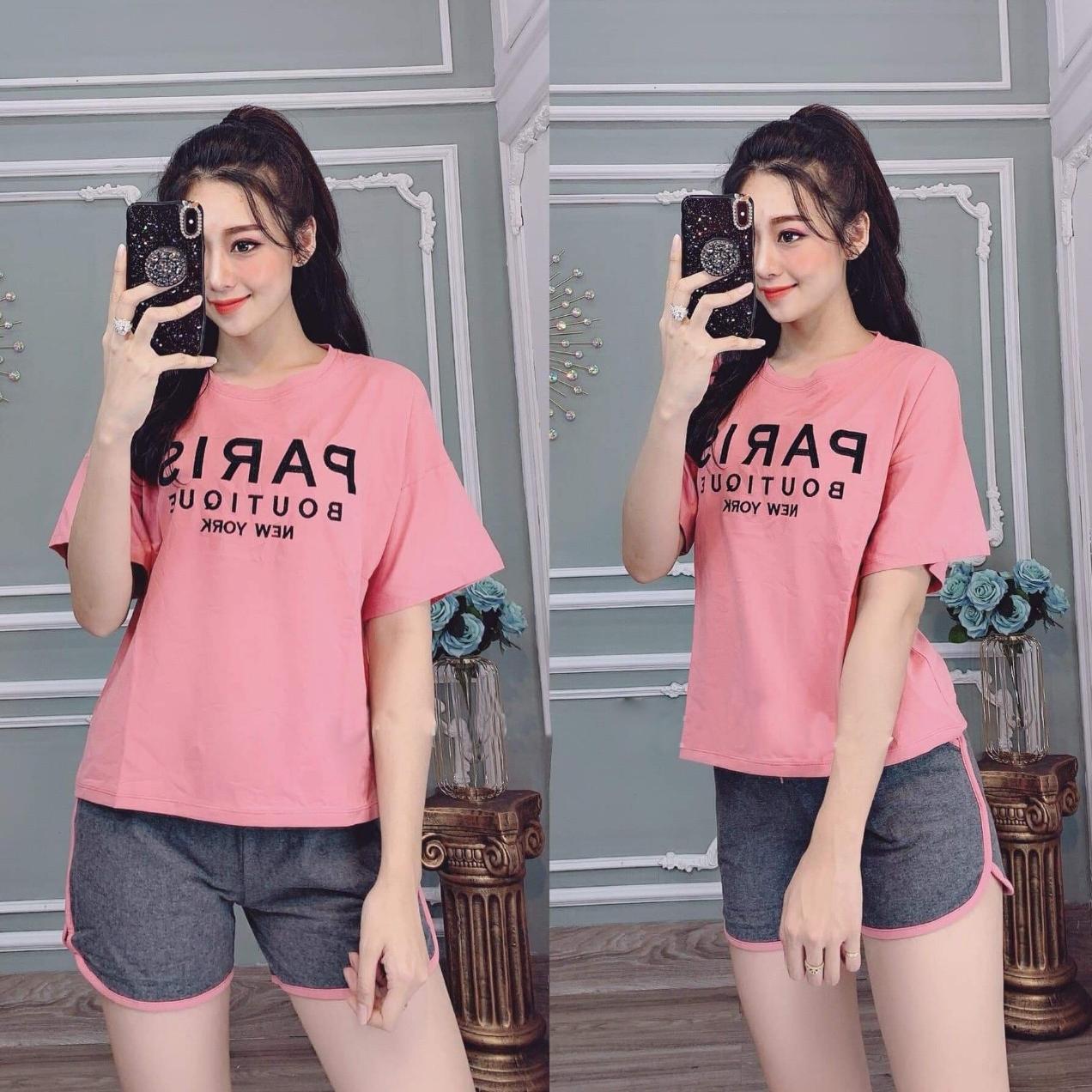 ĐỒ BỘ MẶC Ở NHÀ THUN COTTON MÁT MỊN