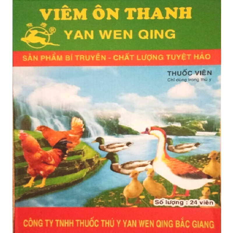 COMBO 3 HỘP VIÊM ÔN THANH - SẢN PHẨM  DÙNG CHO GÀ ĐÁ, CHIM CẢNH