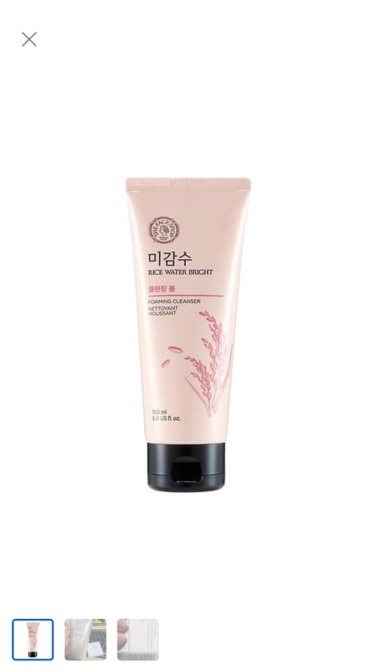 [Auth] SỮA RỬA MẶT GẠO THE FACE SHOP