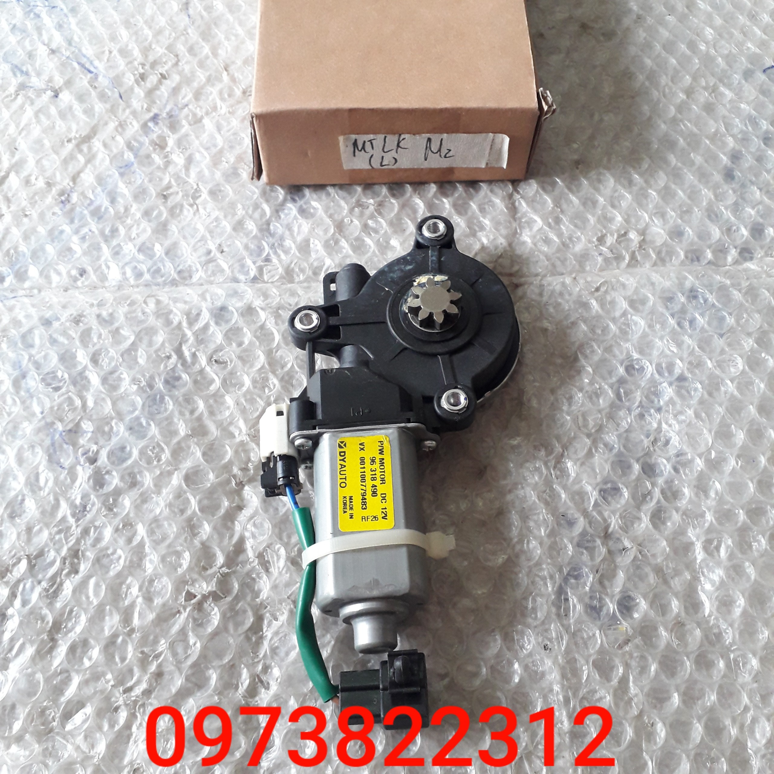 Mô tơ lên kính Matiz 2