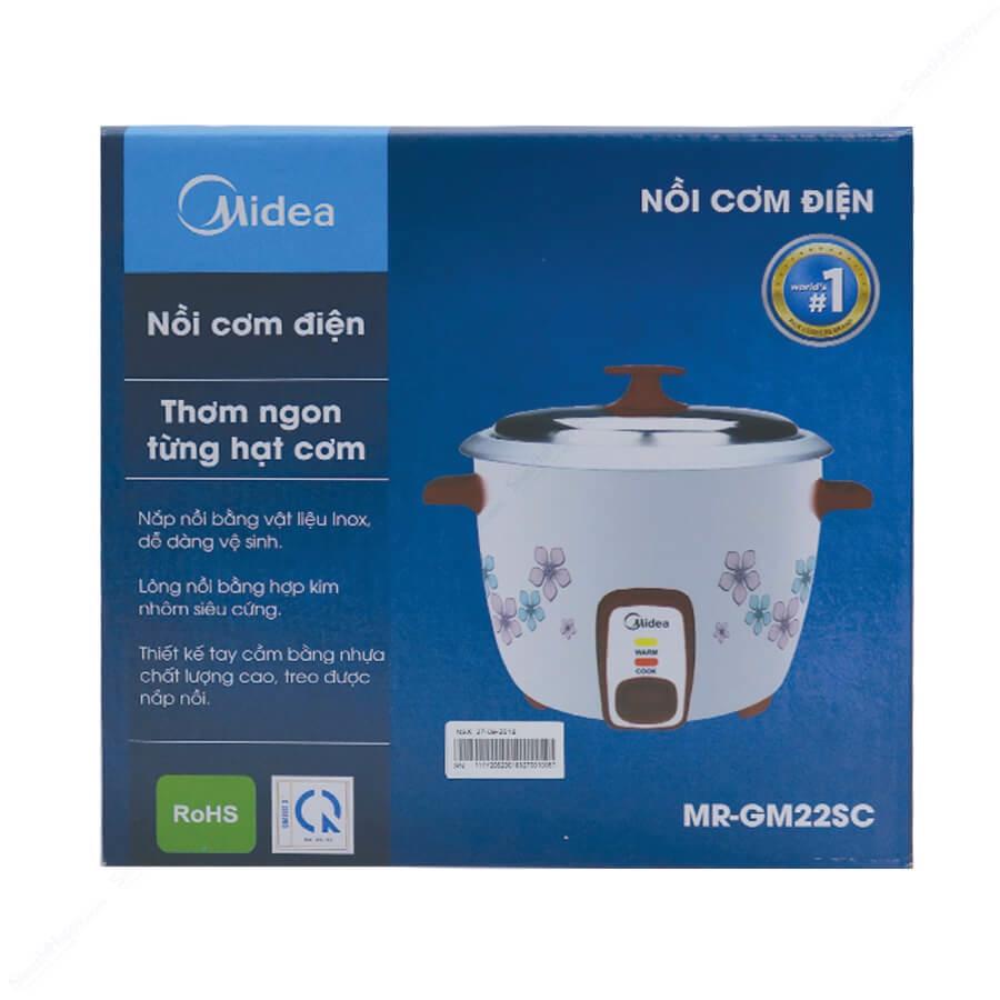 Nồi cơm nắp rời Midea MR-GM22SC