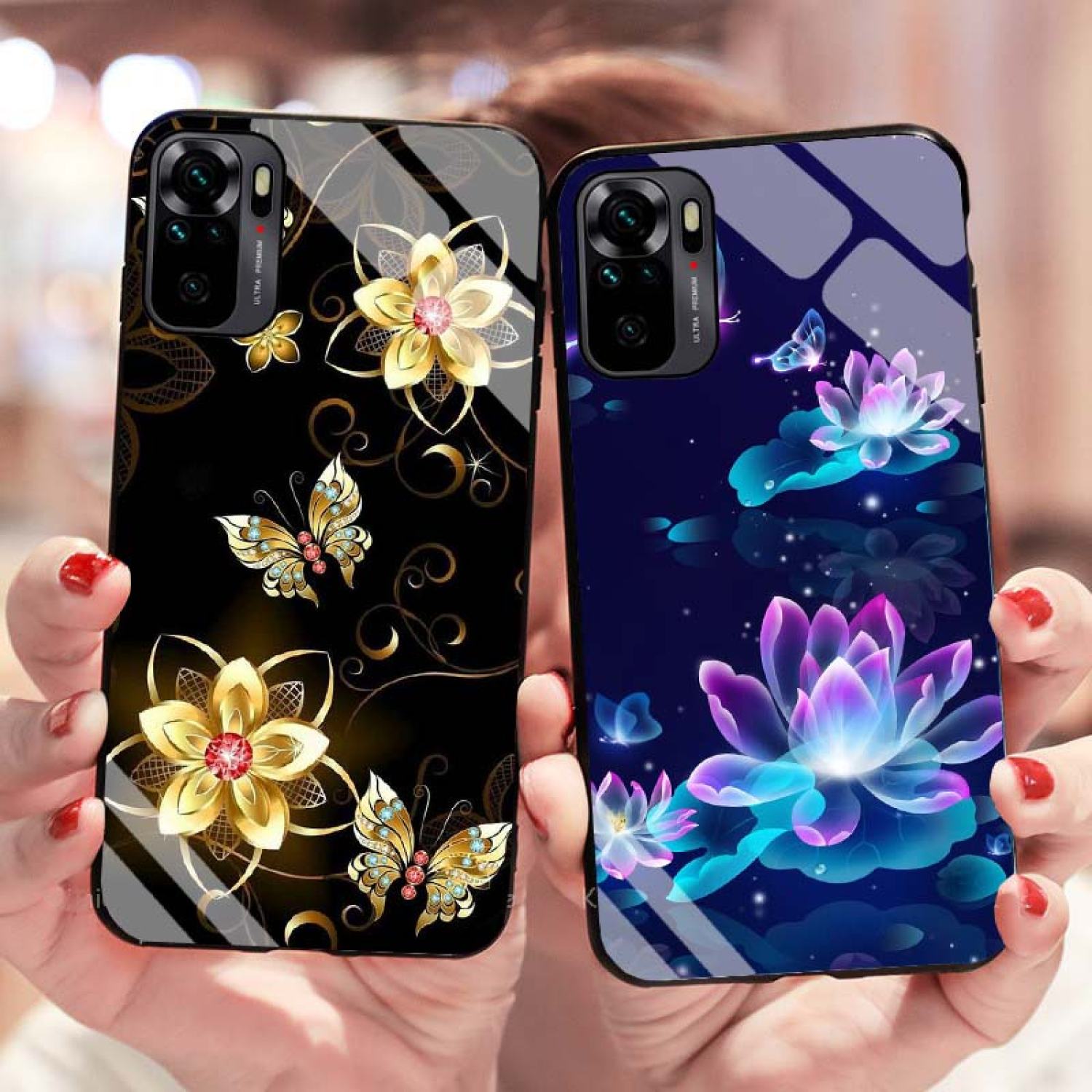 Ốp Xiaomi Redmi Note 10, Note 10s, Note 10 Pro, Note 10 5G Lưng Kính Cường Lực Mới ƞhất