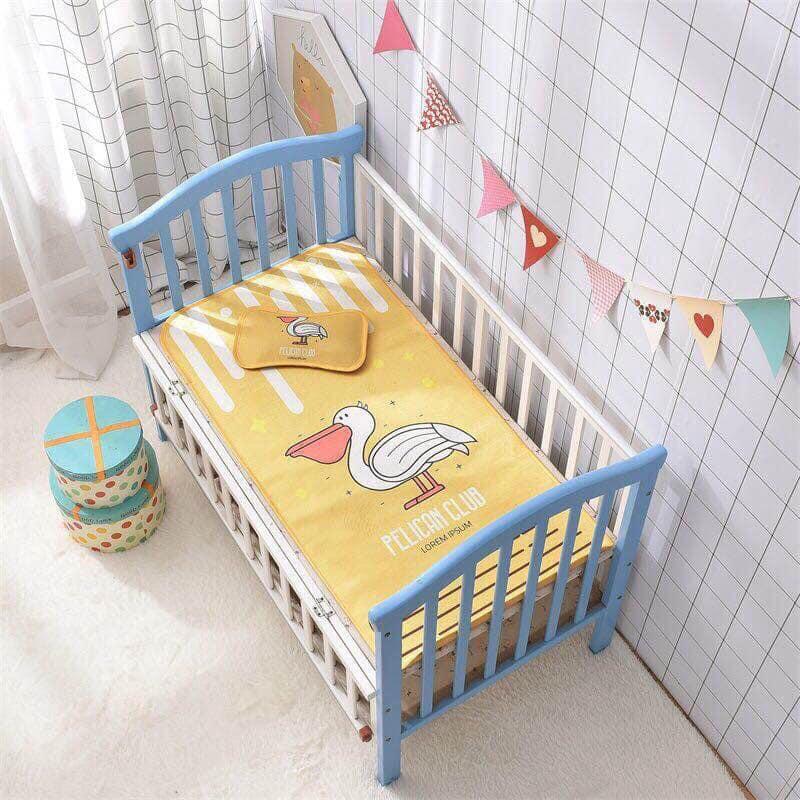 CHIẾU ĐIỀU HÒA 3D KÈM GỐI THẢO DƯỢC cho bé yêu