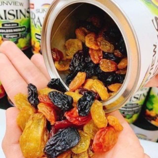 [HCM]Nho Khô Mỹ Không Hạt Sunview Raisins 425G