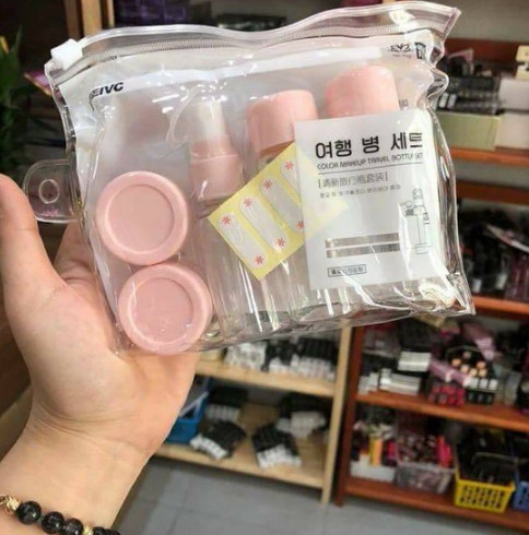 [HCM]Bộ chiết mỹ phẩm du lịch 7 món