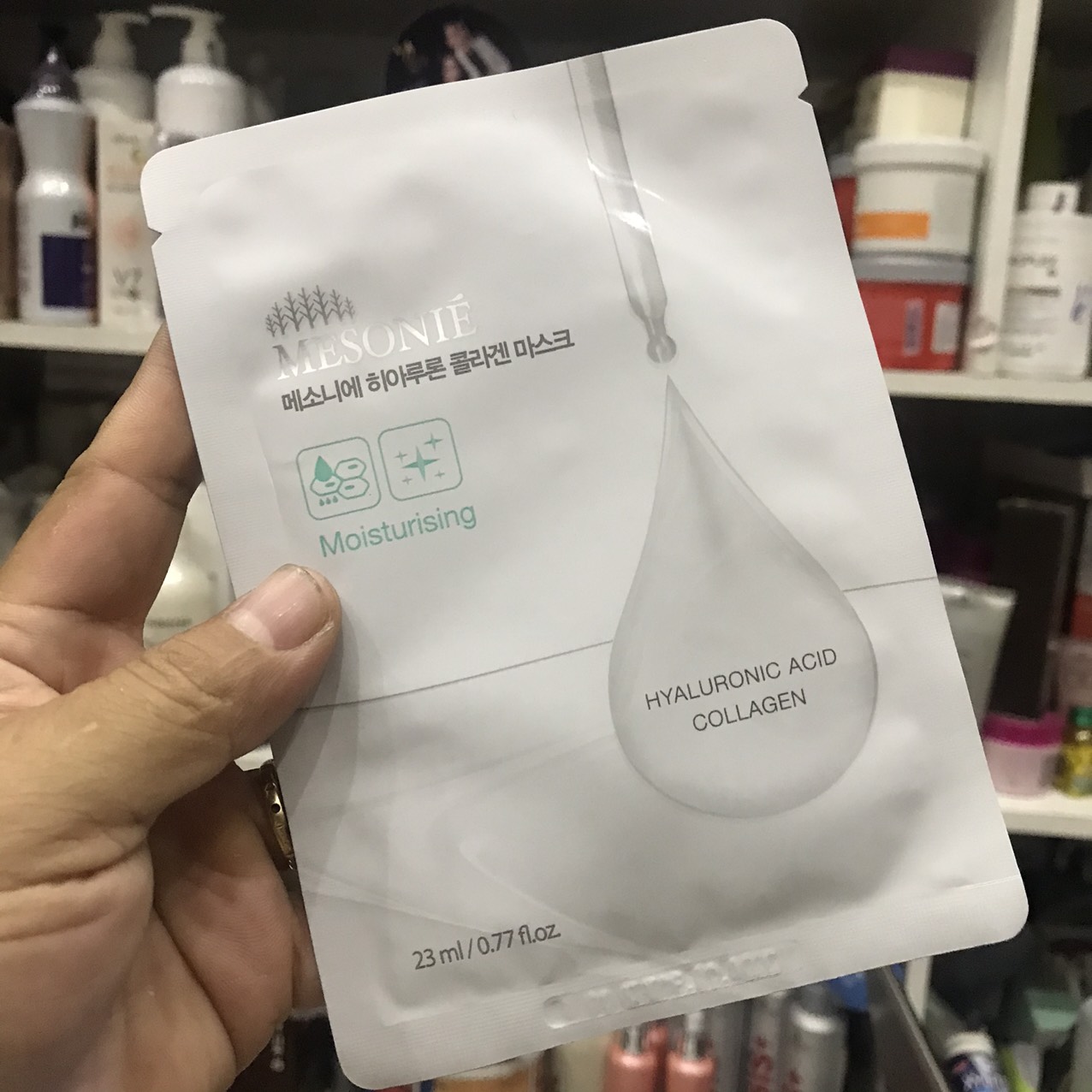 Mặt nạ cấp ẩm collagen Mesonie Hàn Quốc 23ml