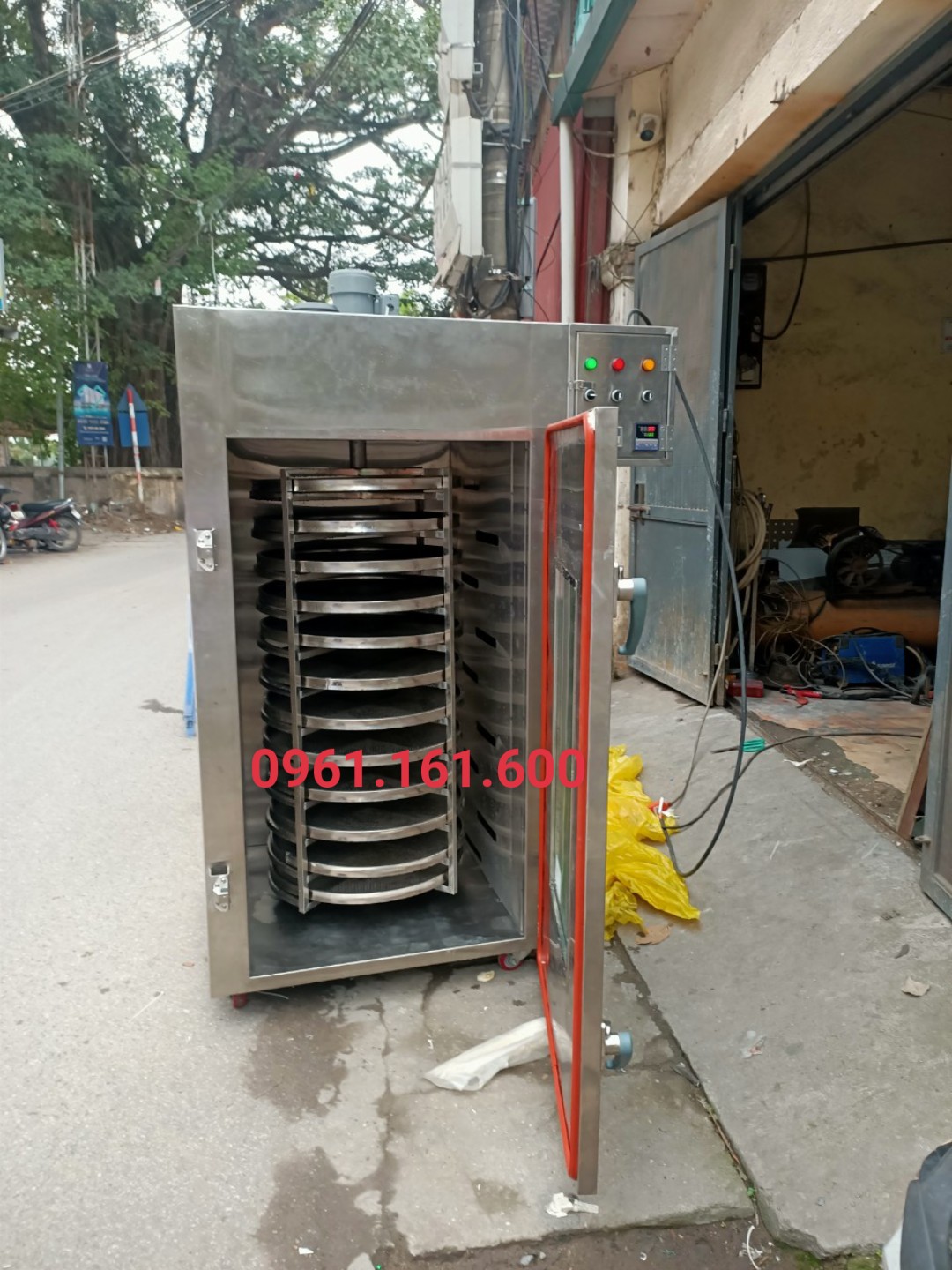 TỦ SẤY NẤM  DẠNG XOAY 12 KHAY