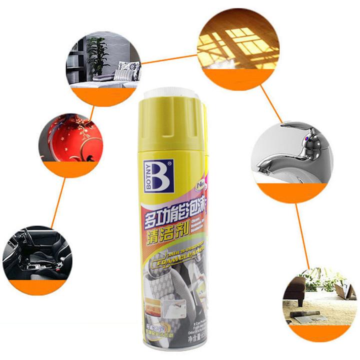 Bình xịt làm sạch đồ da trên xe ô tô BOT NY
