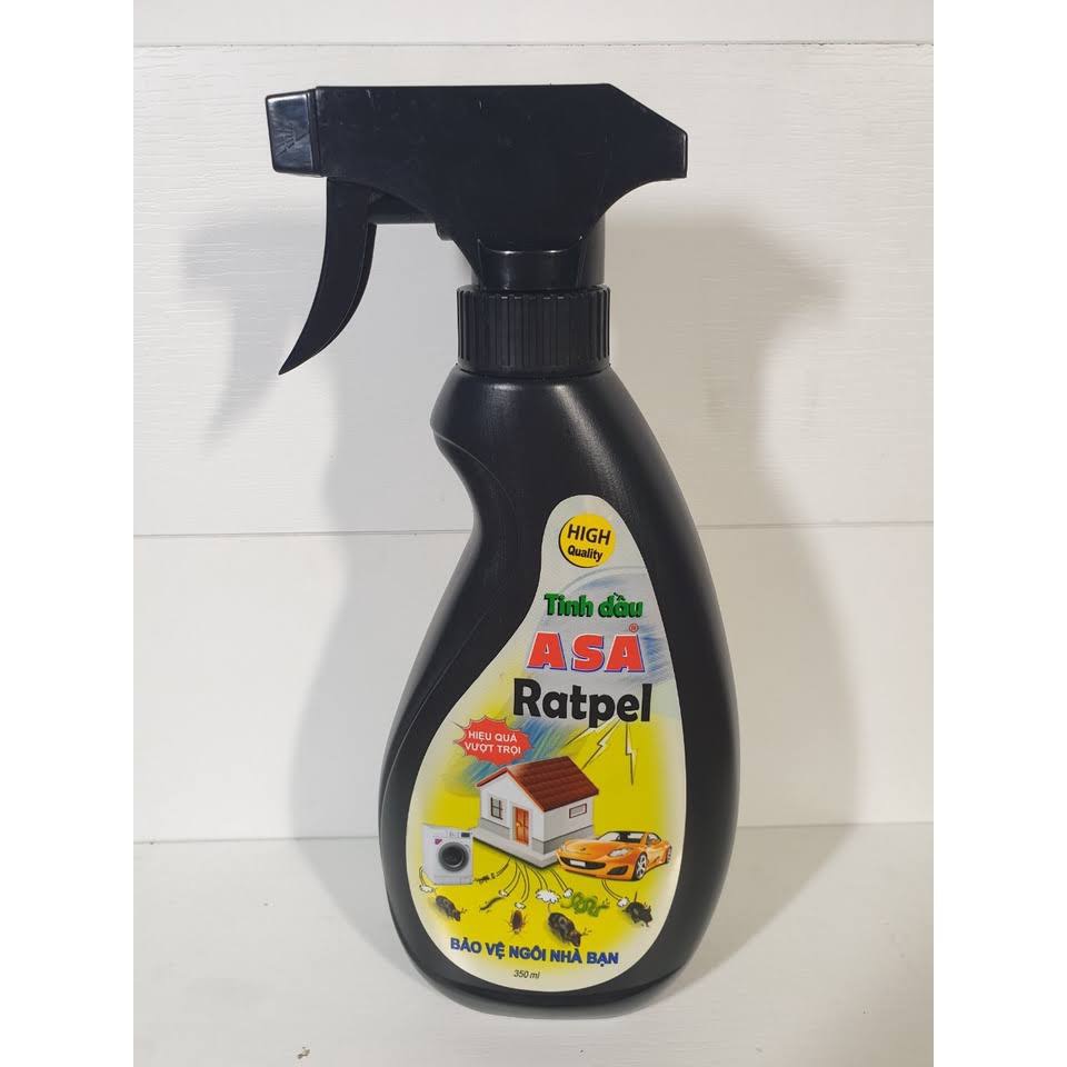 XỊT XUA ĐUỔI CHUỘT ASA RATPELL 350ML (XUA ĐUỔI CHUỘT , RẮN ,RẾT CỰC HIỂU QUẢ)
